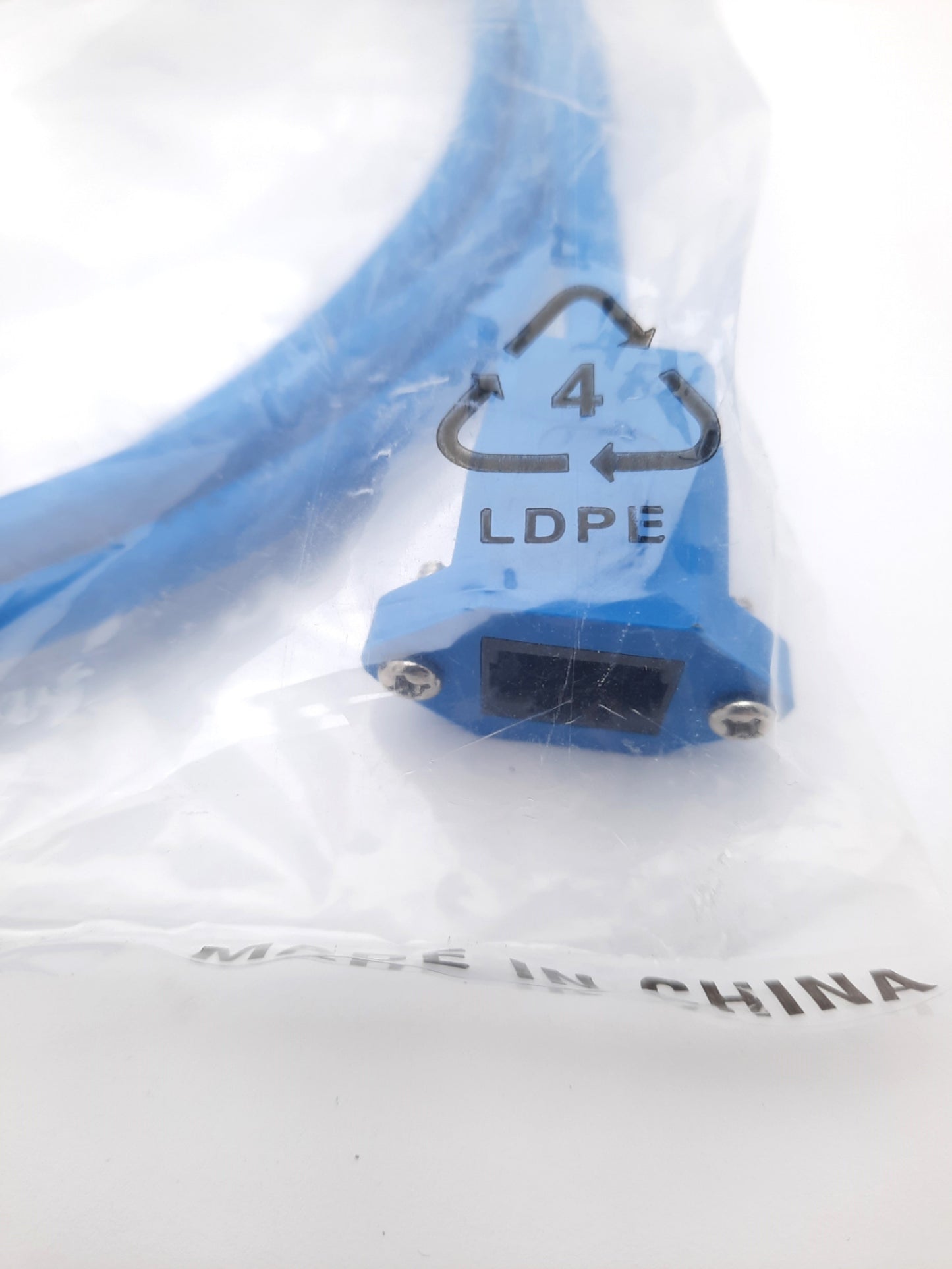 New Lot of 2 Network 5-C6PMEXTBL-006 CAT6 Panel Mount Extension Cable 6FT 24AWG