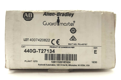 New Allen Bradley 440G-T27134 Guardmaster Safety Switch, Power to Release 24VAC/DC
