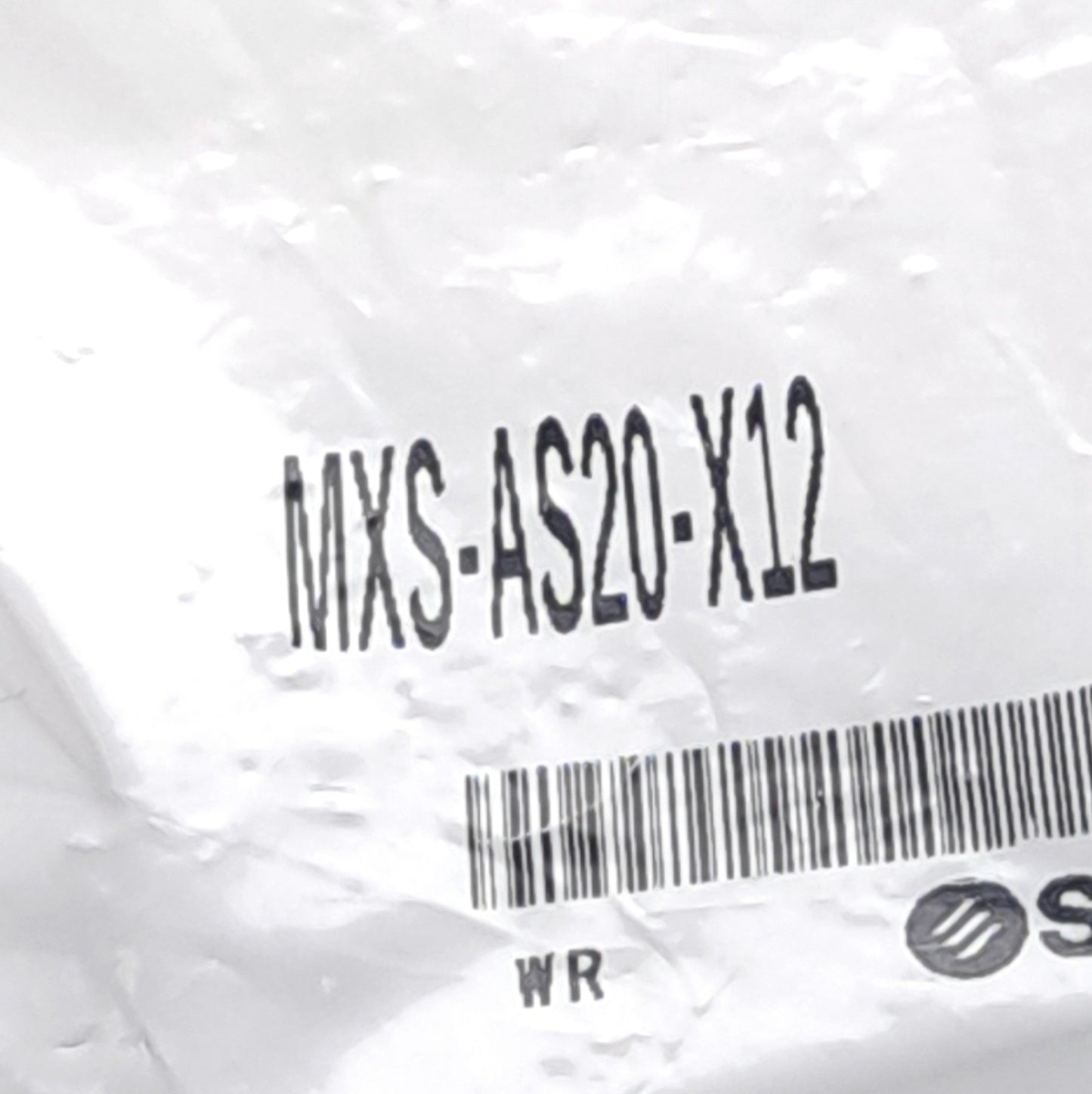 Used SMC MXS-AS20-X12 Stroke Adjuster Extension End, 20mm Bore, 25mm Adjustment Range