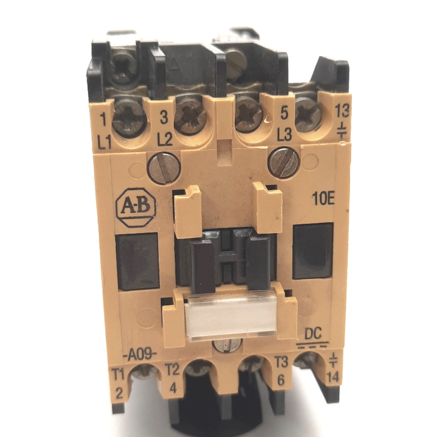 Used Allen Bradley 100-A09NZ243 Contactor, 3-Pole, 9A 600v AC, 24v DC Coil