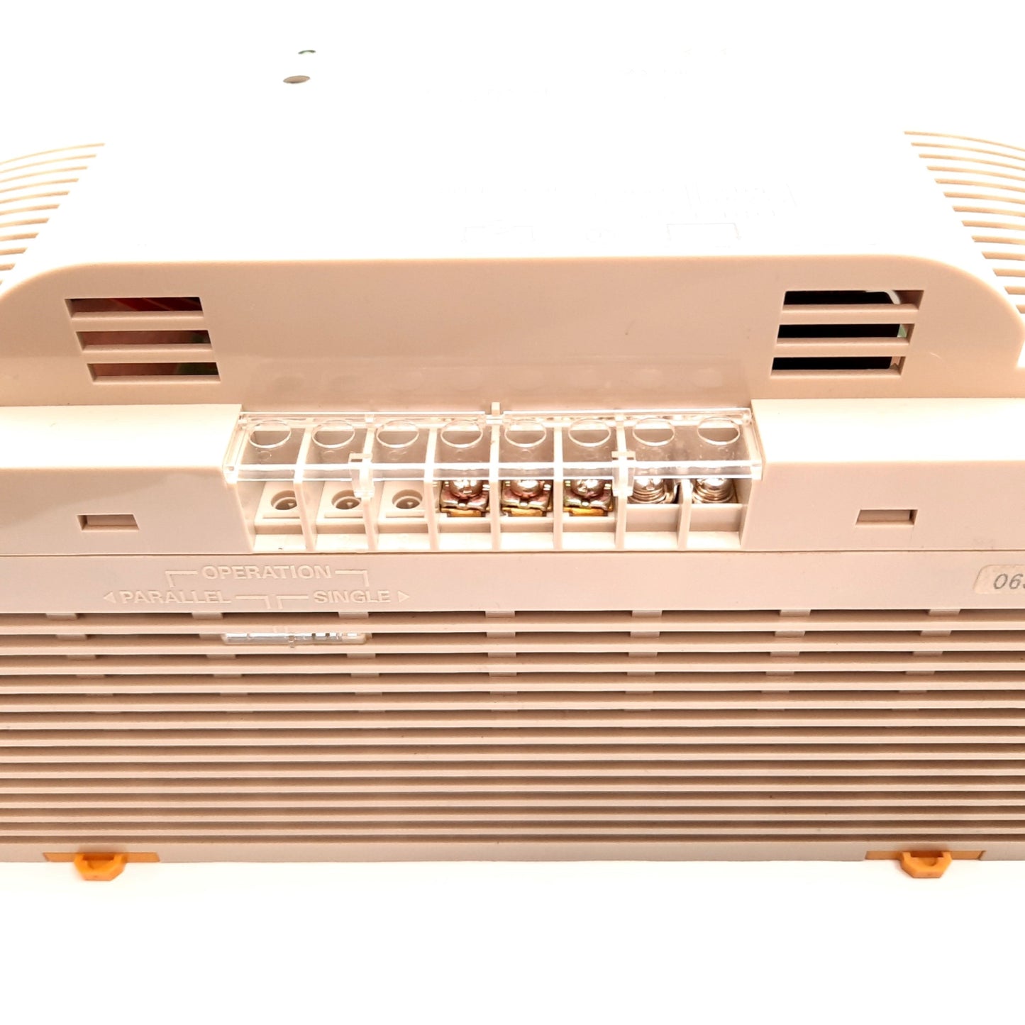 Used Omron S82K-24024 Power Supply, Input: 100-120/200-230VAC, Output: 24VDC 10A