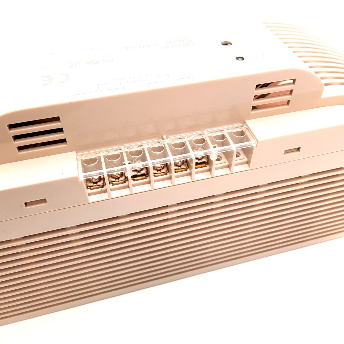 Used Omron S82K-24024 Power Supply, Input: 100-120/200-230VAC, Output: 24VDC 10A