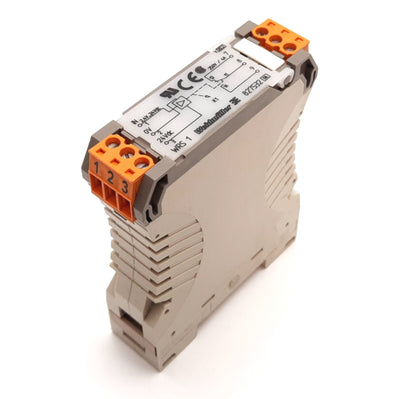 Used Weidmuller 827532 Relay, SPDT, Coil: 2.4-24VDC, Contact: 250VAC 4A, DIN Rail