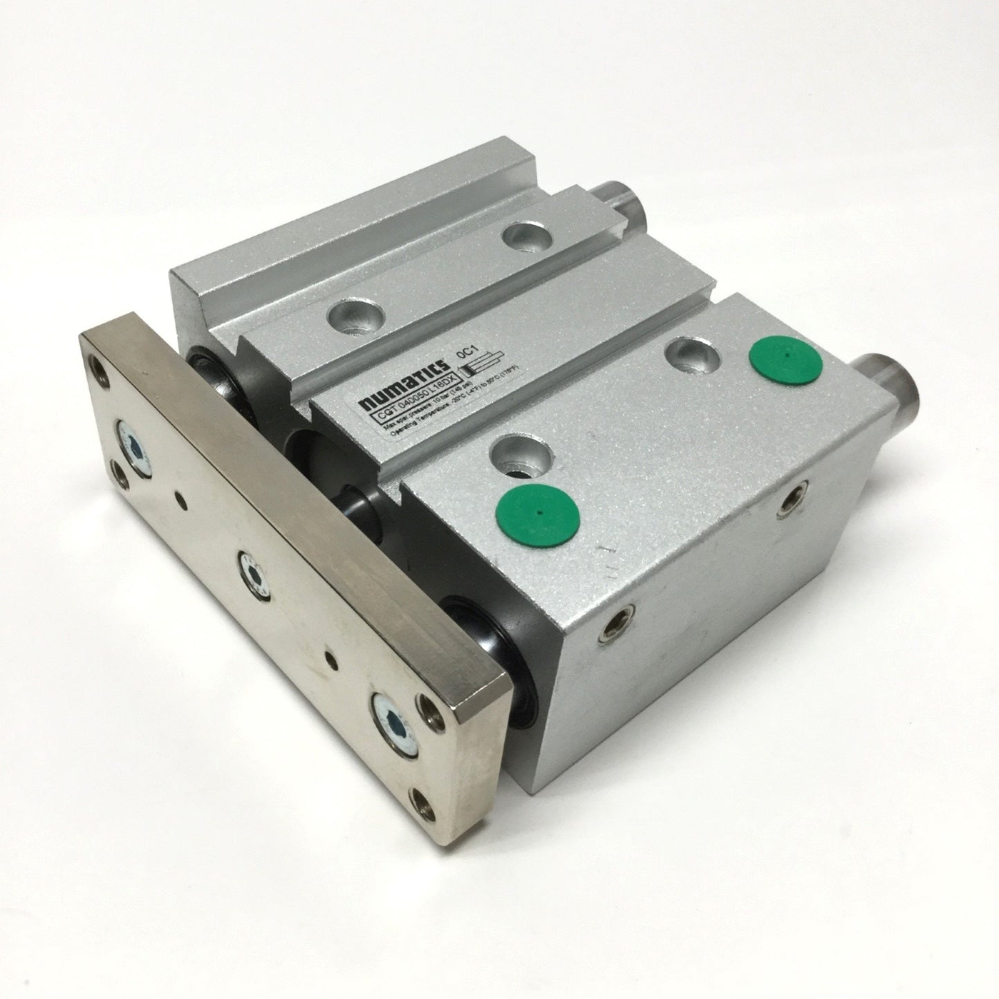 New – Open box Numatics CGT040050L16DX Ball Bearing Guided Air Cylinder 40mm Bore, 50mm Stroke