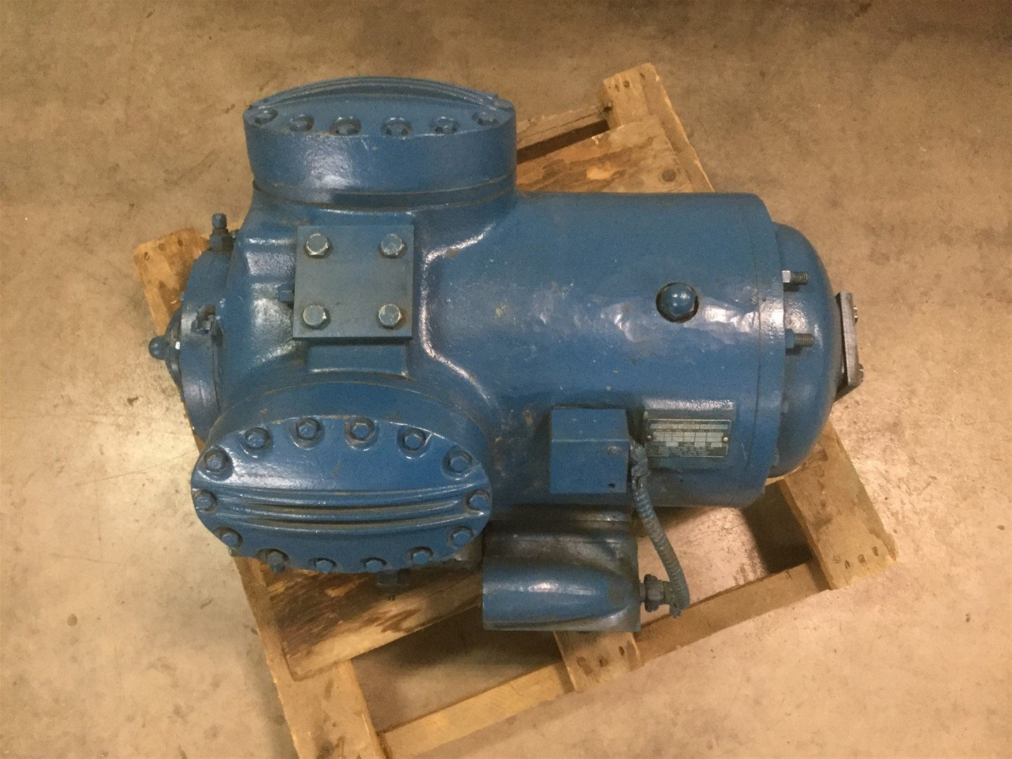 Used Carrier Model 06G Reciprocating Semi-Hermetic Compressor 208VAC 3-Ph, 15HP