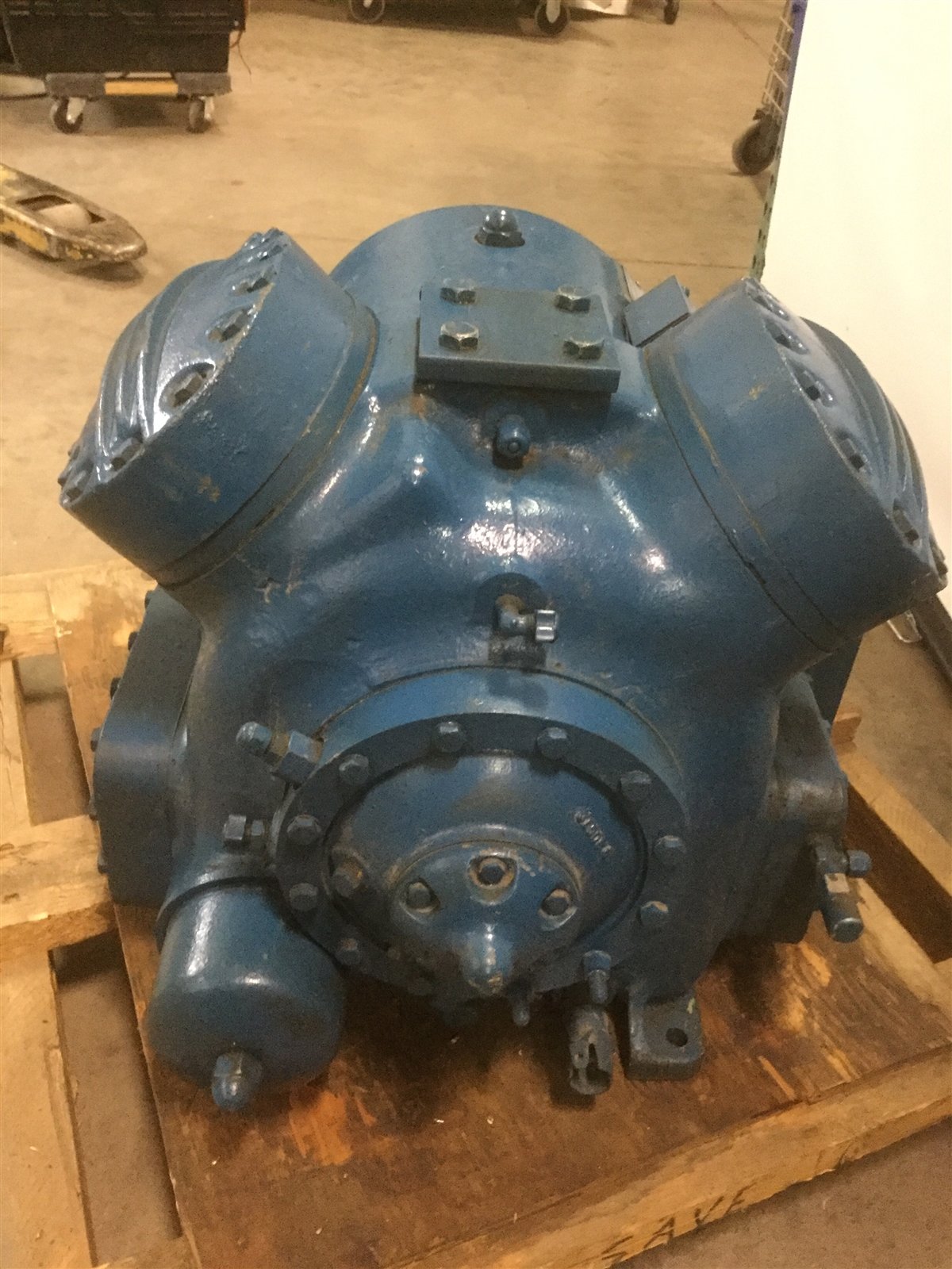 Used Carrier Model 06G Reciprocating Semi-Hermetic Compressor 208VAC 3-Ph, 15HP