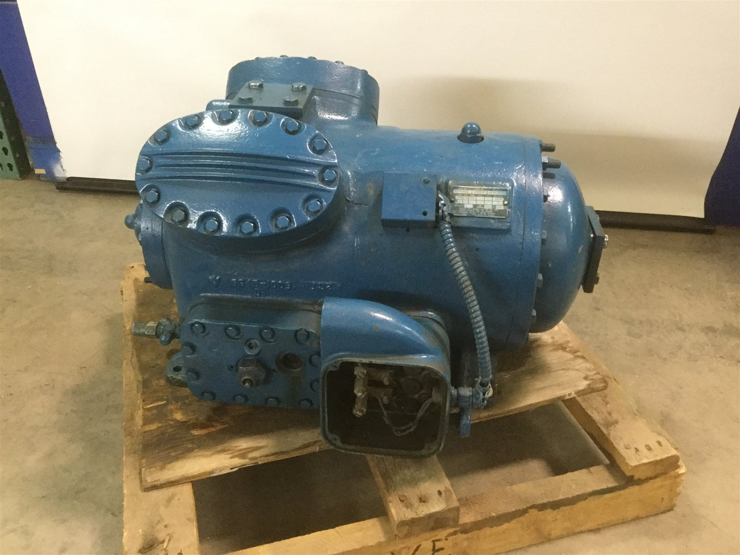 Used Carrier Model 06G Reciprocating Semi-Hermetic Compressor 208VAC 3-Ph, 15HP