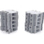 Used Lot of 10 Connectwell CTS16U Terminal Block, 1000V, 76A, 32/35/35-15 DIN Rails