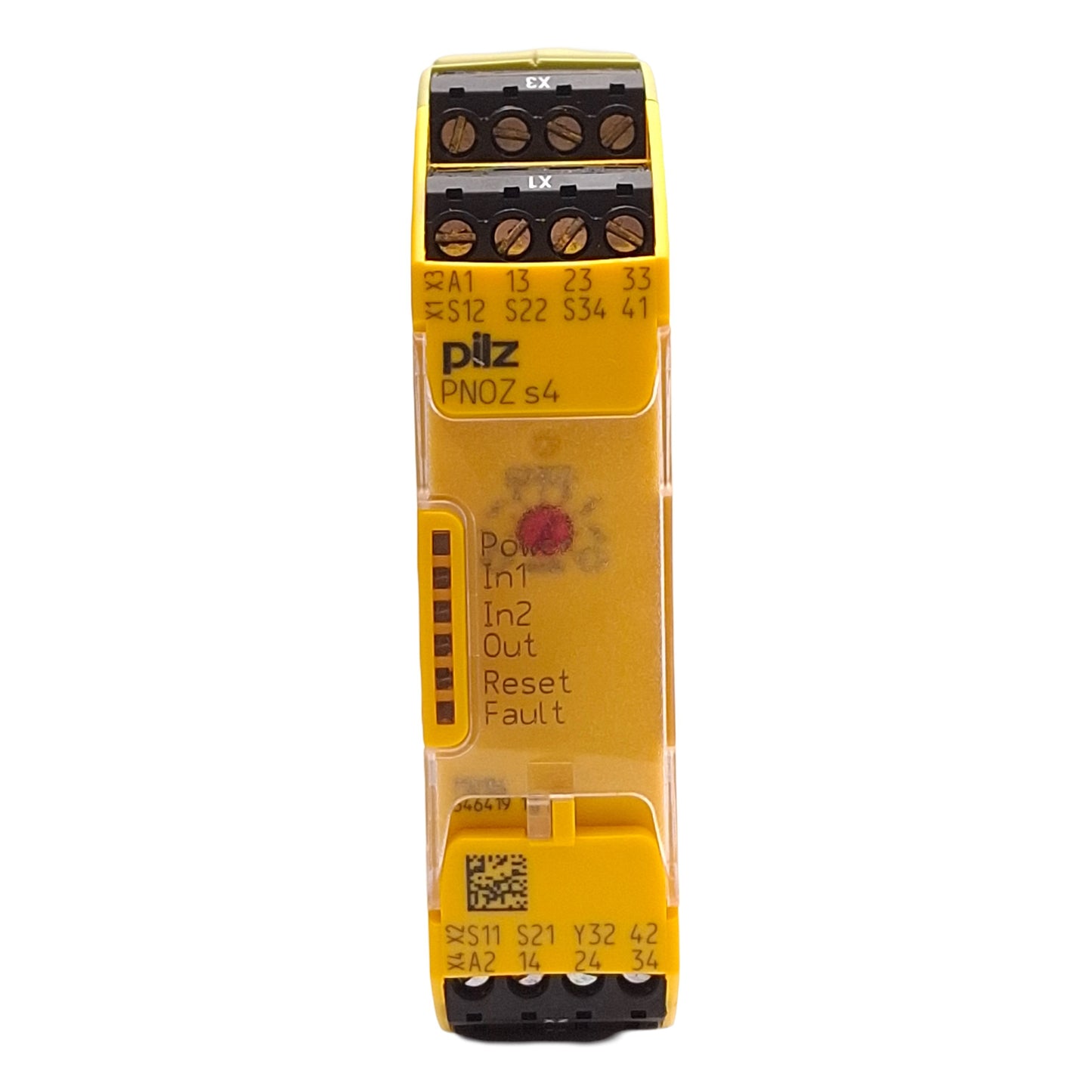 Used pilz PNOZ s4 24VDC 3n/o 1n/c Safety Relay, 2x Inputs, 3-Pole, NC Aux, 24VDC