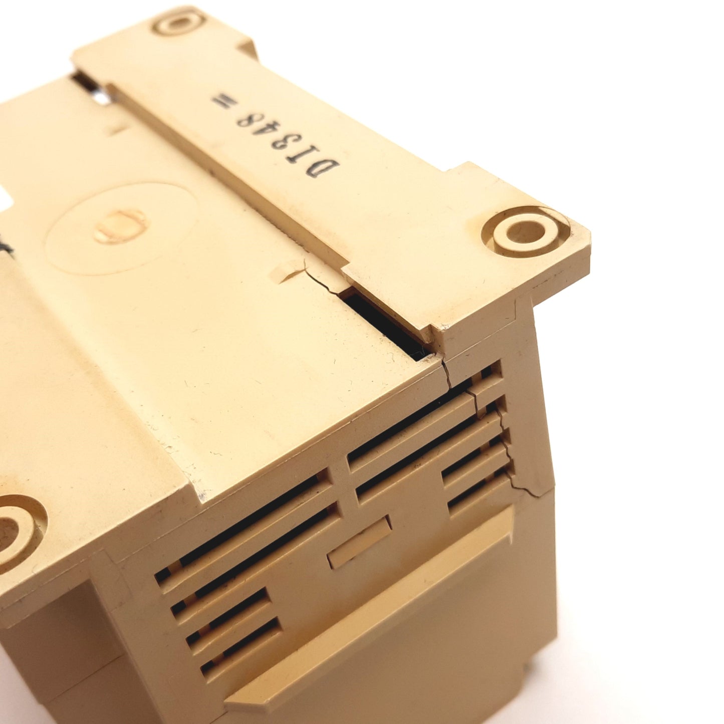 Used General Electric SRBA120A10A Smart Relay Block, Power: 120VAC, Motor: 1HP 120VAC