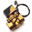Used Parker 12F23C2148ACFGC05S Vacuum Solenoid Valve, 110/120VAC, 25psi to 10-3 Torr