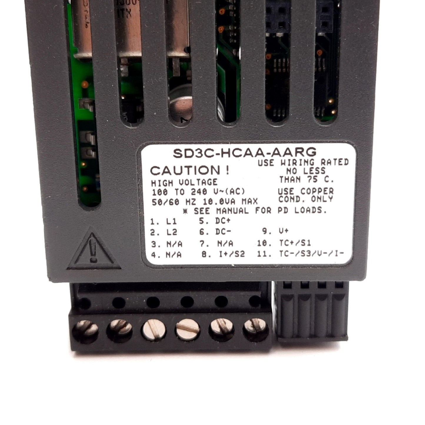 Used Watlow SD3C-HCAA-AARG Process Temperature PID Controller 100-240VAC, 1/32 DIN