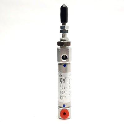 New SMC CDJ2QB10-15-B Pneumatic Cylinder, 10mm Bore, 15mm Stroke, M5, Double Action