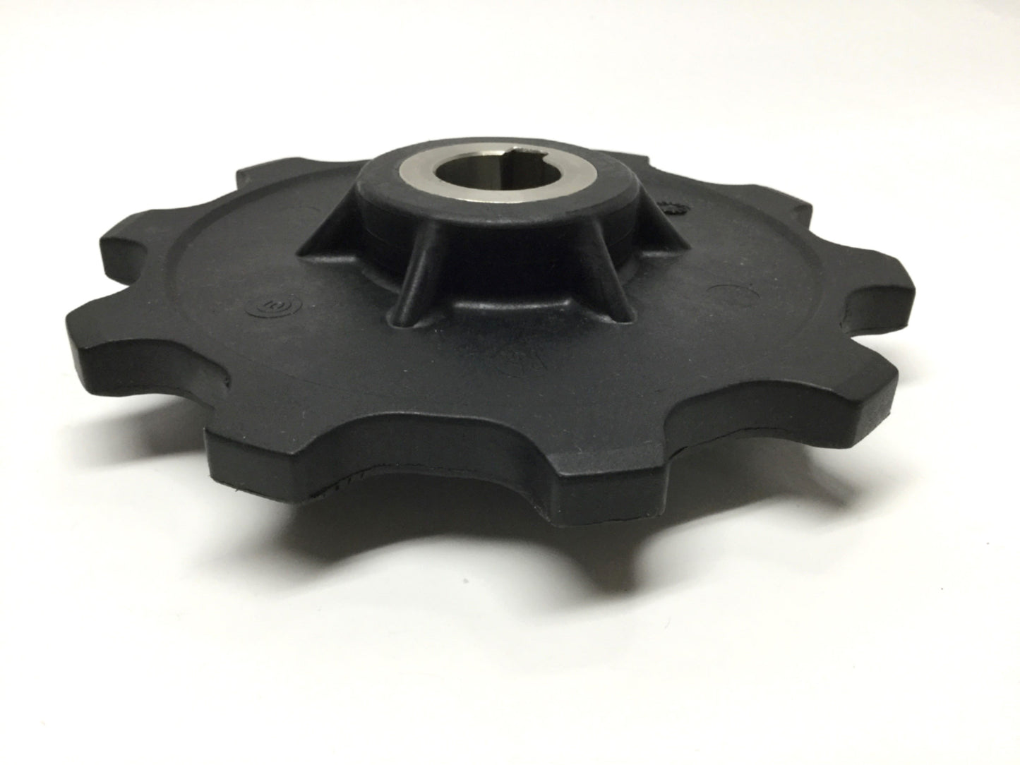 New – Open box Scanbelt A6310182 Conveyor Sprocket 10-Tooth Ø165mm, Stainless Ø25mm Drive Hub