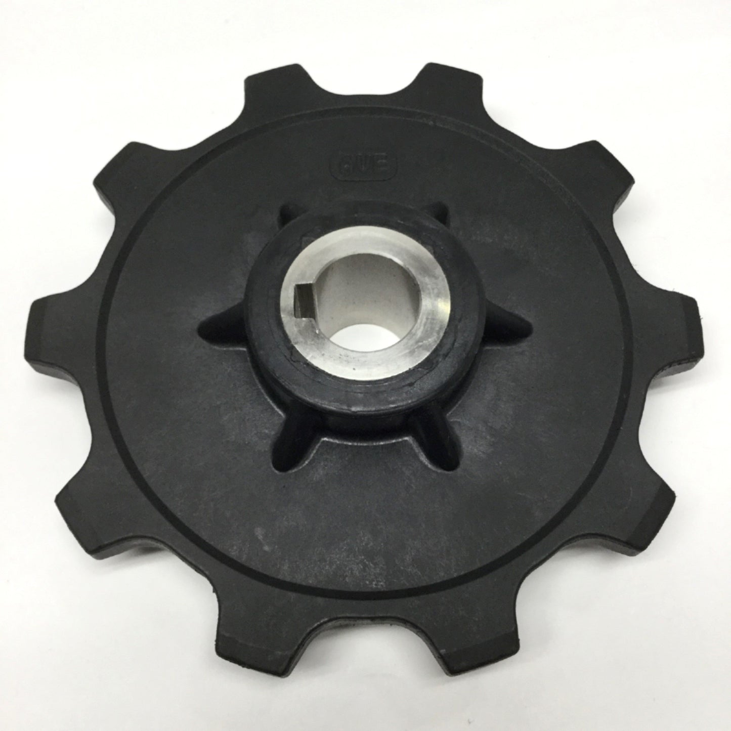 New – Open box Scanbelt A6310182 Conveyor Sprocket 10-Tooth Ø165mm, Stainless Ø25mm Drive Hub