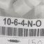 New – Open box Lot of 150 JACO 10-6-4-N-O Nylon 6 Fittings, Male Connector, 3/8" Tubing