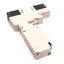 Used SMC VQC1A01-5 Solenoid Valve, Double Solenoid, 4-Position 3-Port, 24VDC, 0.7MPa