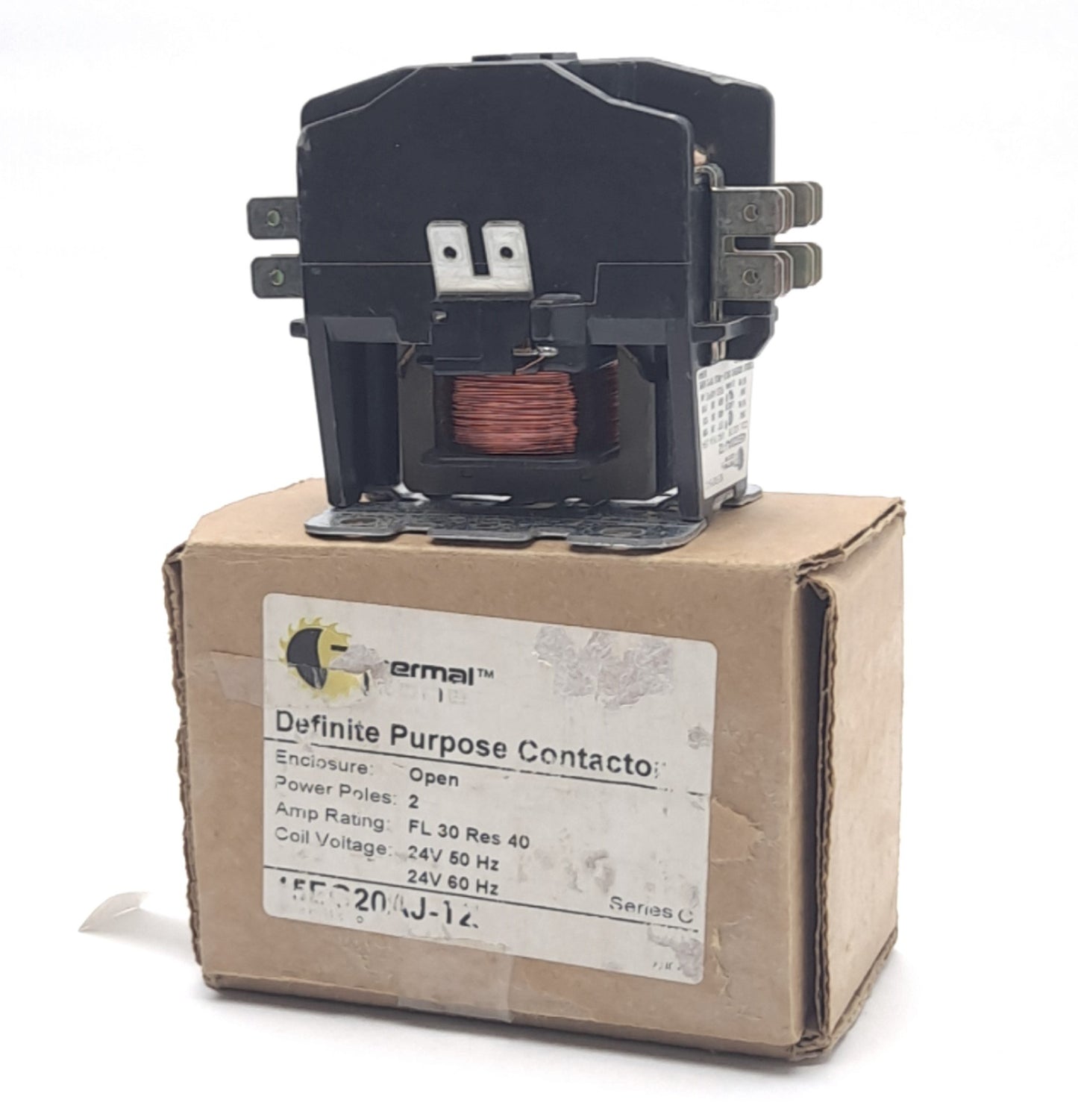 New – Open box Thermal Zone 45EG20AJ-TZ Contactor, 120A, 600VAC Operating Current, 2 Contacts