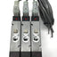 Used Norgren (3x) V62S527A-A313JB Solenoid Valves on Manifold, 5-Port 2-Pos, 24VDC