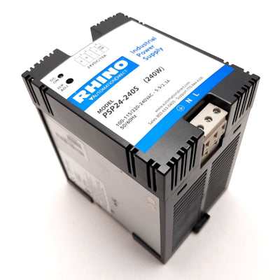 Used Automation Direct PSP24-240S Power Supply, In: 100-115/220-240VAC, Out: 24VDC