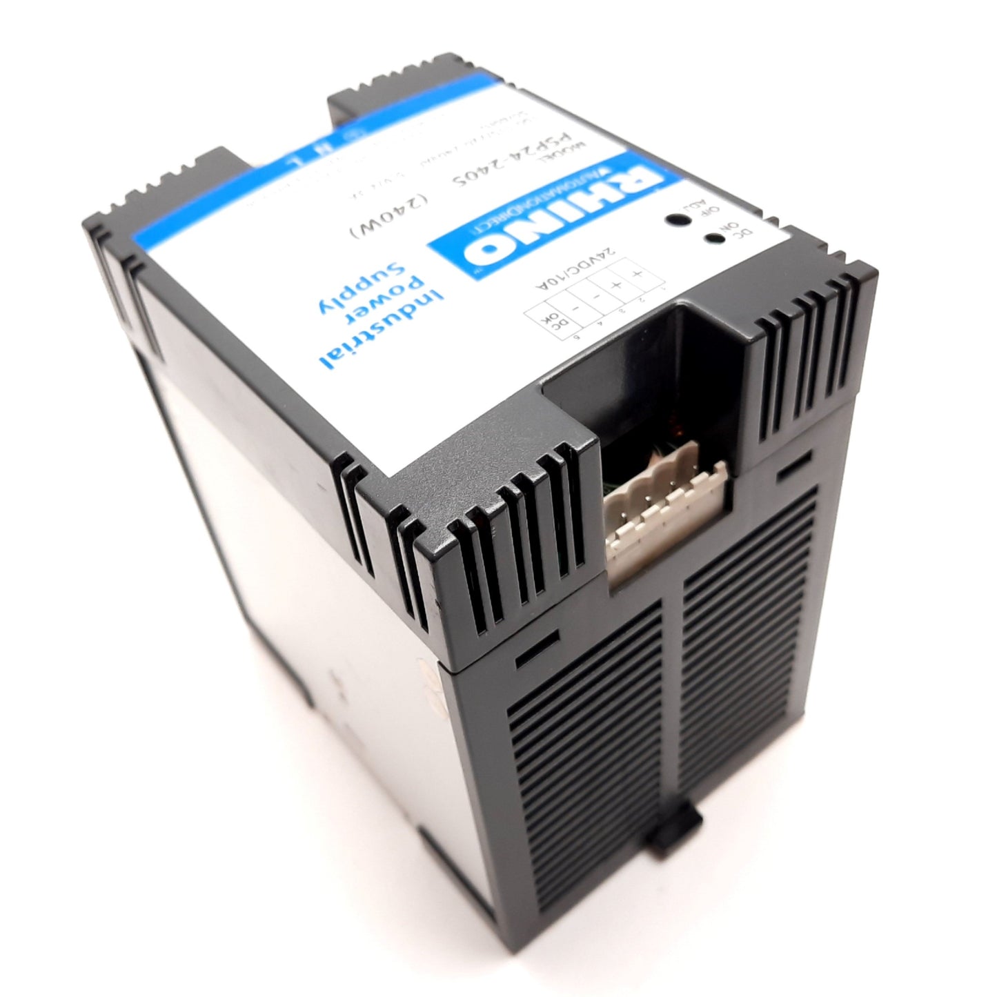 Used Automation Direct PSP24-240S Power Supply, In: 100-115/220-240VAC, Out: 24VDC