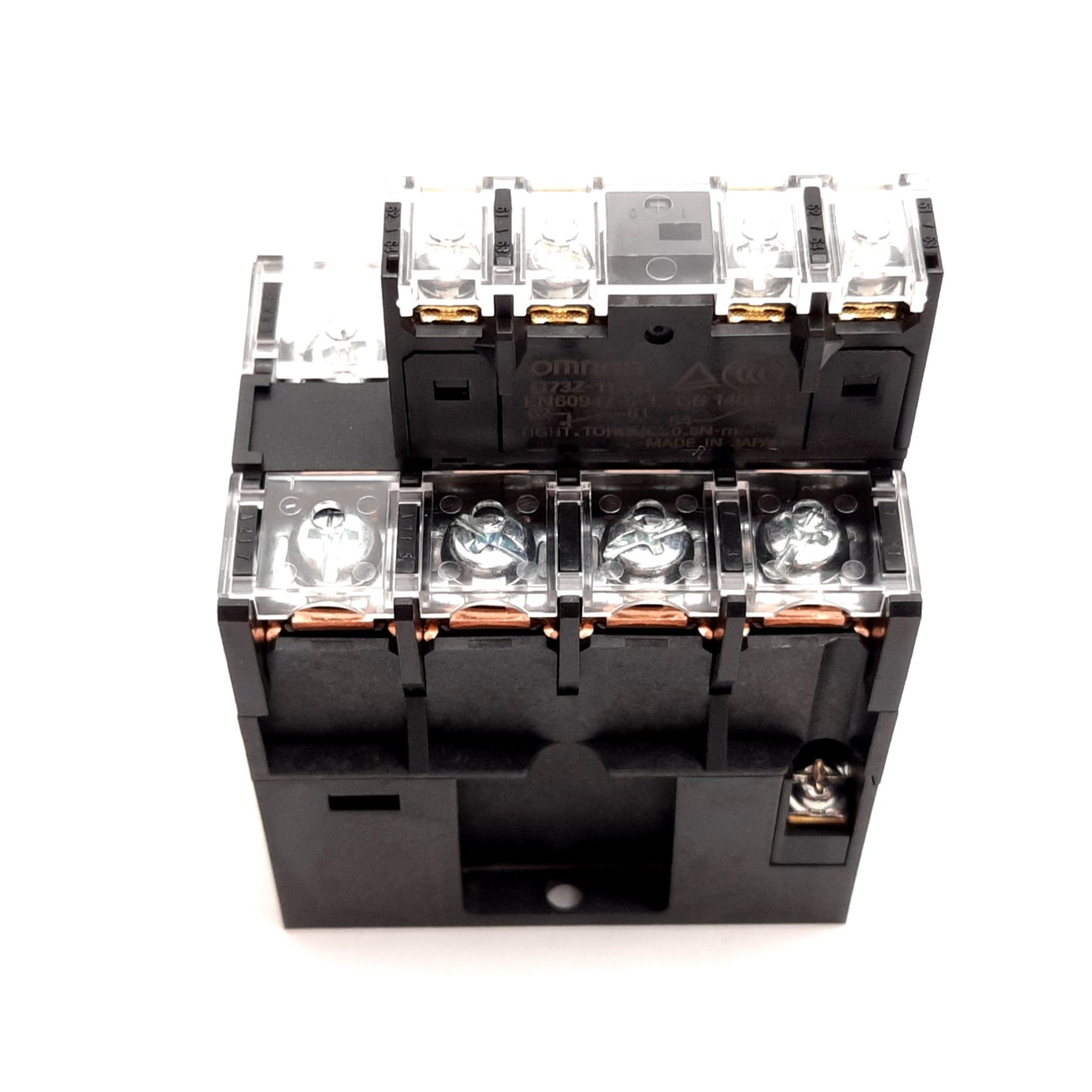 New Omron G7Z-3A1B-11Z-R Relay, 4-Pole 3x N/O 1x N/C, With Auxiliary Block N/O N/C