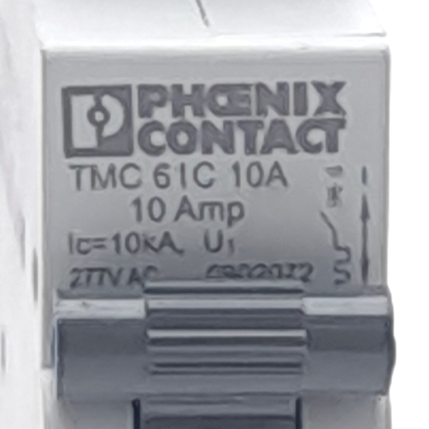 New Phoenix Contact TMC 61C 10A Thermomagnetic Circuit Breaker, 277VAC, 10 Amp