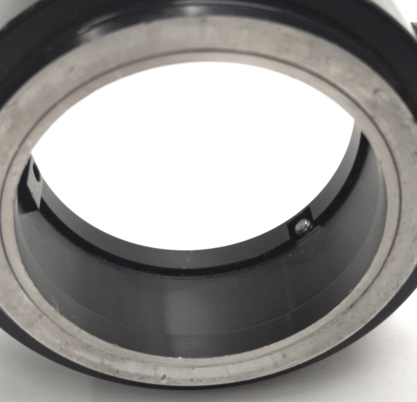 Used Schott A08600 Universal Fiber Optic Ring light 60.4mm ID 33" Length, 5/8" Input