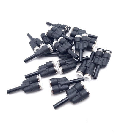 New Lot of 18 Pisco PYJ1/4 Push to Connect tube Fitting 1/4", 150Psi, -100KPa