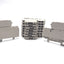 Used Lot of 9 WEIDMULLER ZTR 2.5 WSD 2.5 Terminal Block, 20A, 500V, DIN Rail Mounting