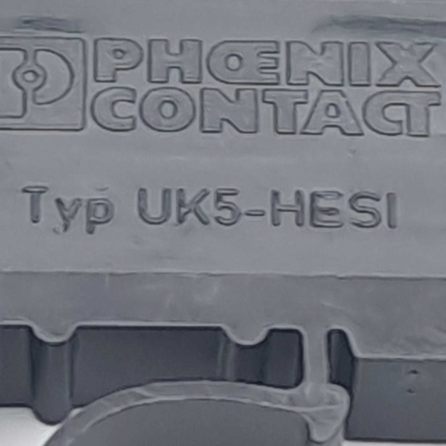 Used Lot of 6 Phoenix Contact UK5-HESI Fuse Terminal Block, 1-Pole Cartridge Fuse DIN