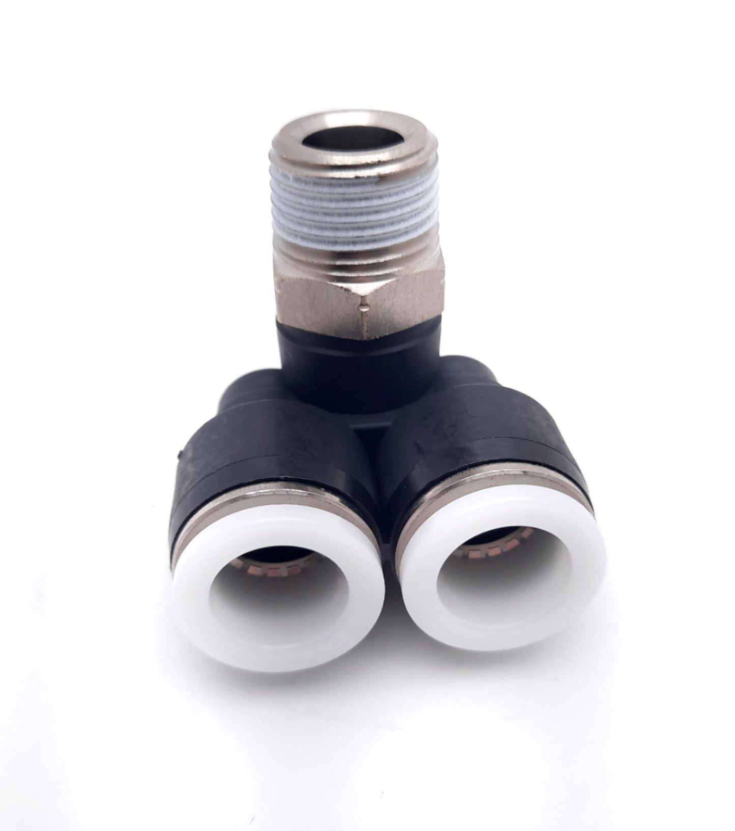 New Lot of 10 Pisco Pax1/2-N3U 1/2" Push to Connect Branch Tube Fitting 3/8"NPT