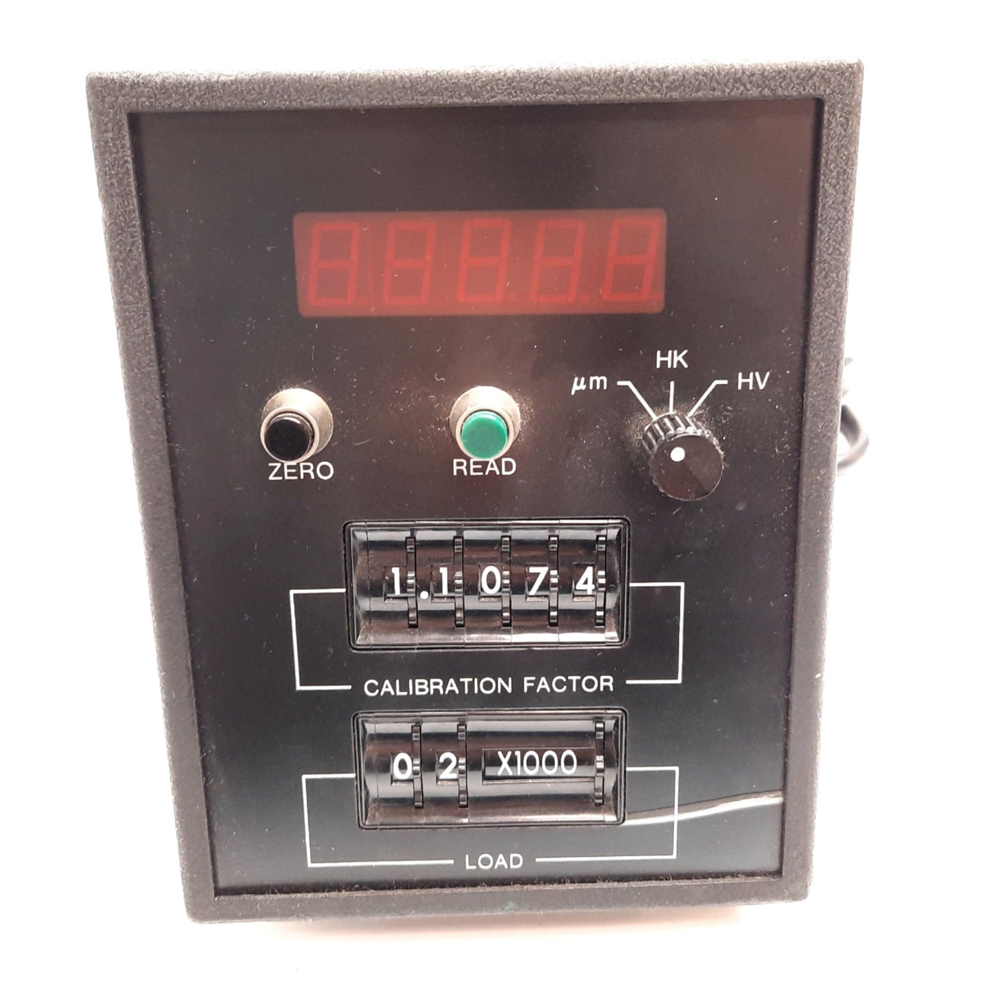 Used Wilson Instrument Model MO Tukon Microhardness Tester Microton Digital Readout
