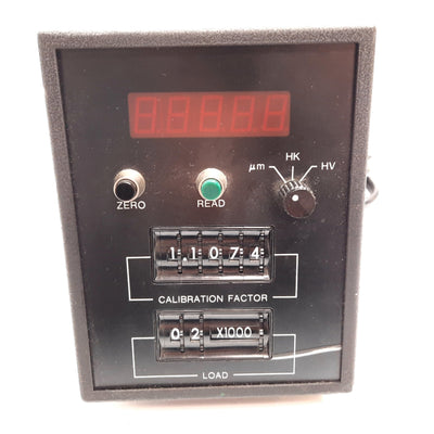 Used Wilson Instrument Model MO Tukon Microhardness Tester Microton Digital Readout