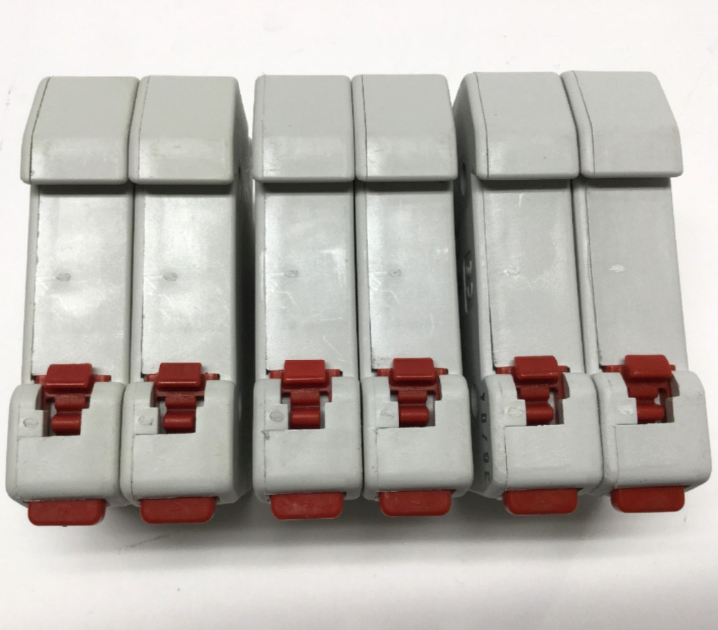 Used Lot of 3 Littelfuse LPSC002ID Class CC Fuse Holder, 2-Pole, 30A w/LED Indicator