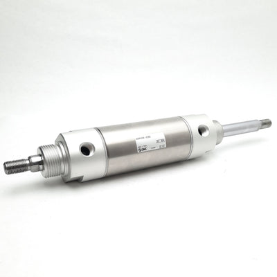 New SMC NCMW200-0250C Double Rod Cylinder 1.7Mpa 2" Bore 2.5" Stroke 1/4"Rc