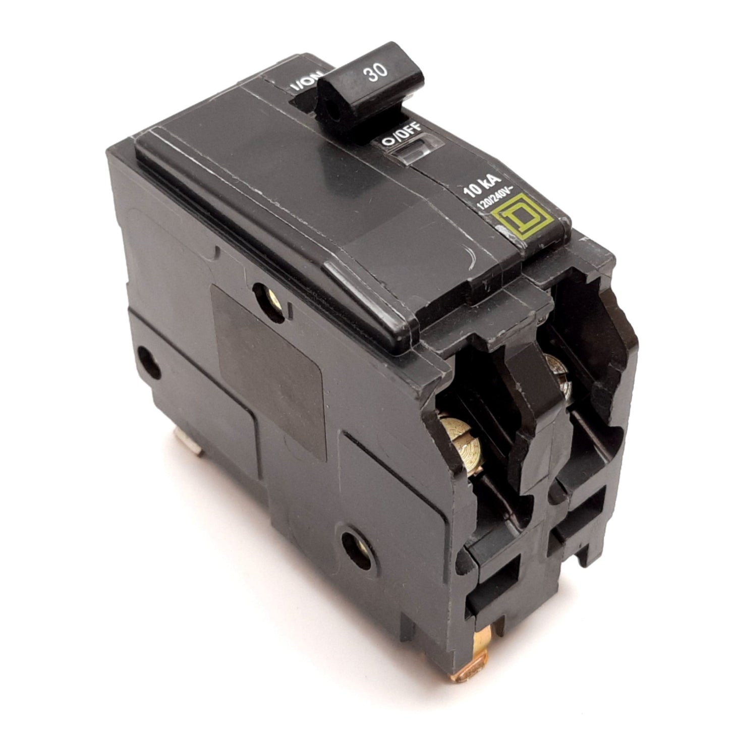 Used Square D QO230 Mini Circuit Breaker, 2-Pole, Rating: 30A 120/240VAC