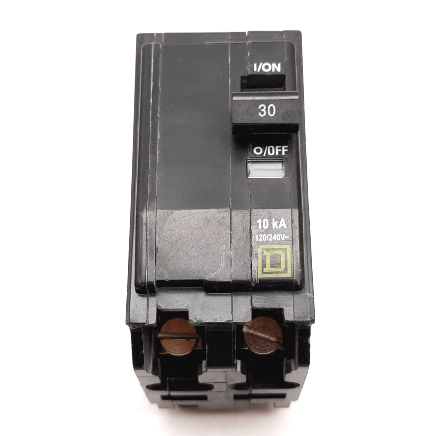 Used Square D QO230 Mini Circuit Breaker, 2-Pole, Rating: 30A 120/240VAC