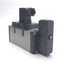 New SMC VFR5110R-5DZ 5 Port Solenoid Valve 24VDC Coil DIN Terminal 2 Position Single