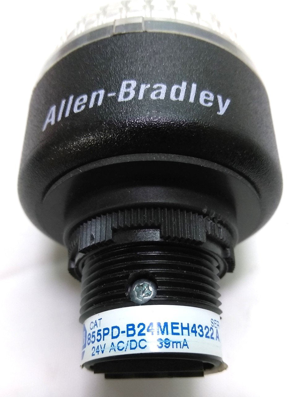 Used Allen-Bradley 855PDB24MEH4322 Operator Indicator Light 24VAC/DC Red/Green