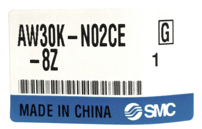 New SMC AW30K-N02CE-8Z Filter Regulator 1/4"NPT 3/8" P2C Drain 7~125psi 150psi Max