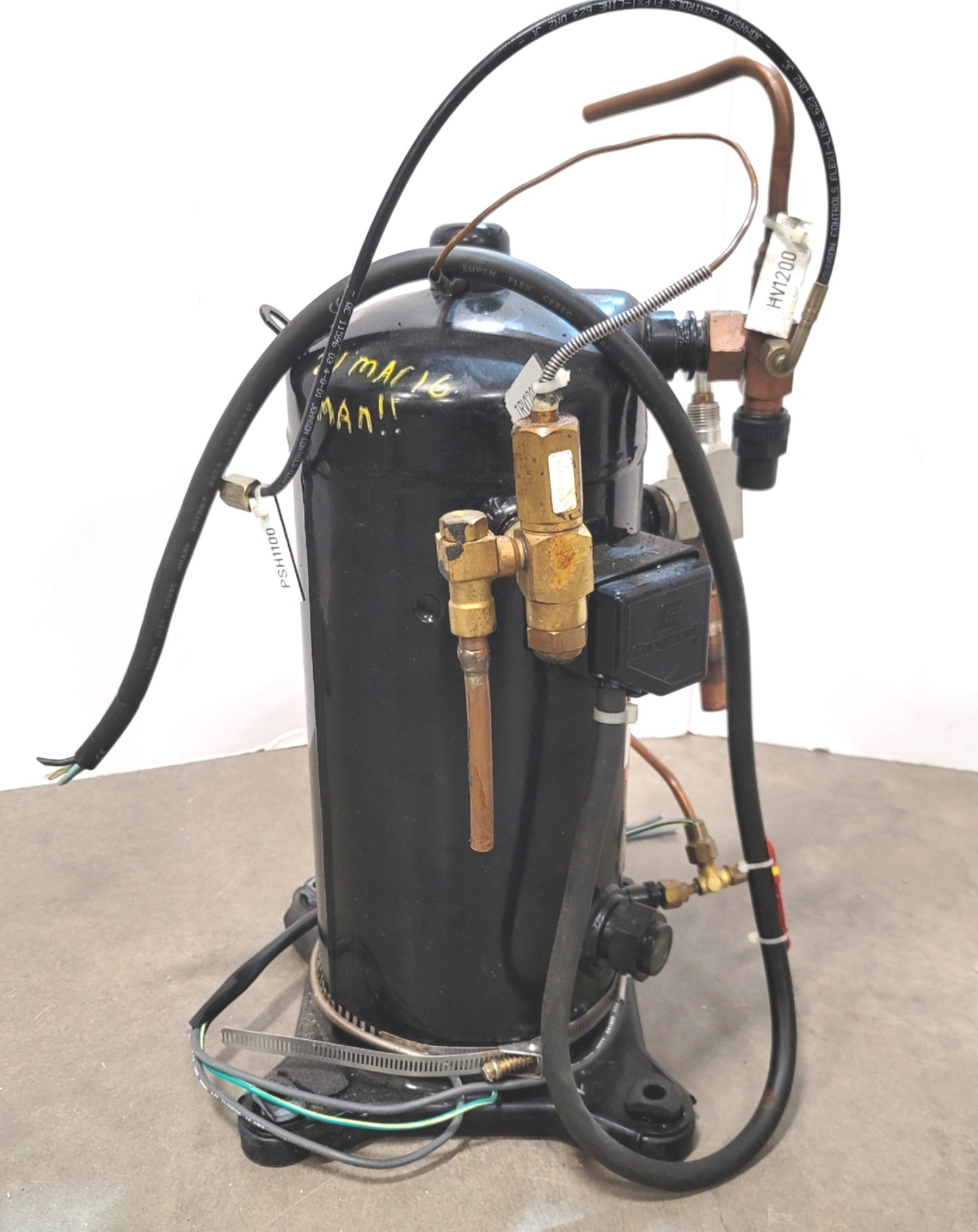 Used Emerson ZF09K4E-TFD-961 Copeland Low Temperature Scroll Compressor 3HP, 460VAC