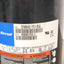 Used Emerson ZF09K4E-TFD-556 Copeland Low Temperature Scroll Compressor 3HP, 460VAC