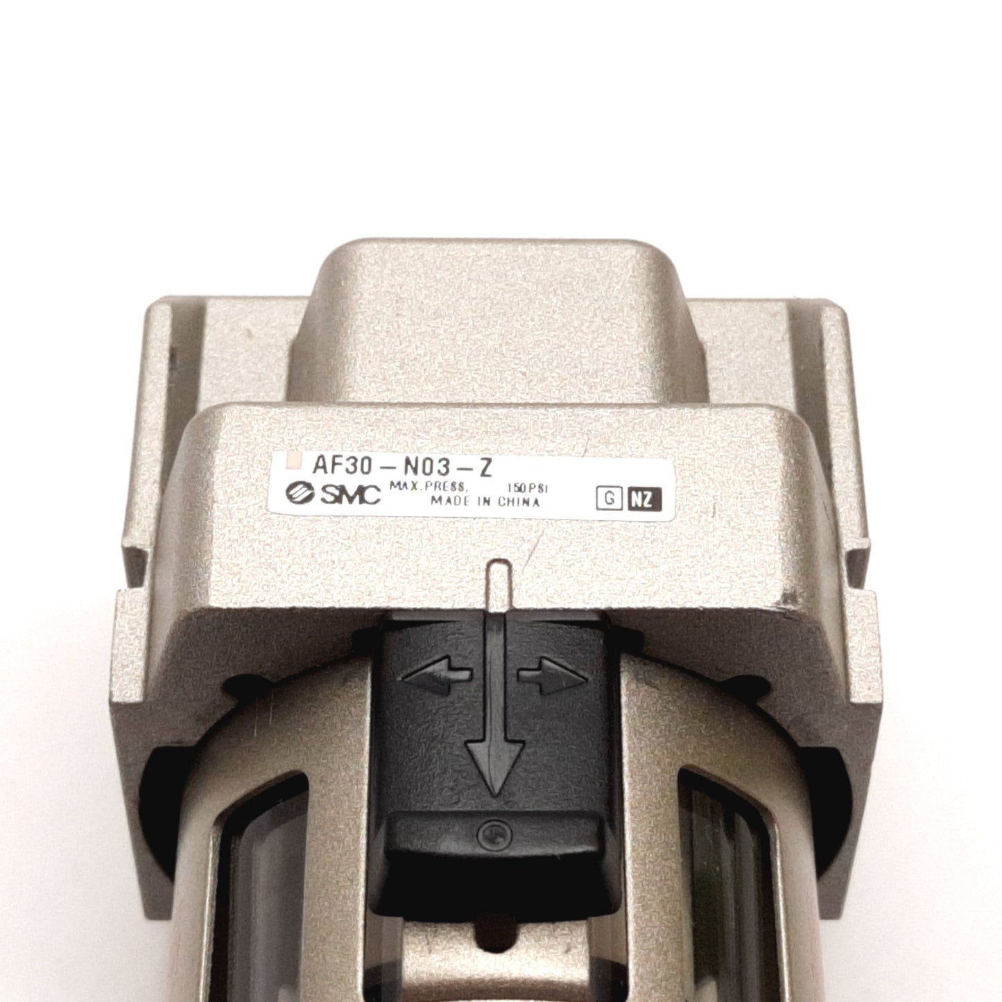 New – Open box SMC AF30-N03-Z Pneumatic Filter Module, Pressure: 150psi, Ports: 3/8" NPT