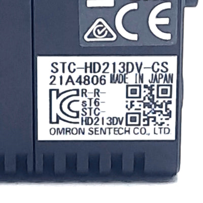 New Omron STC-HD213DV-CS Area Scan Camera, 1920(W) x 1080(H), 2MP, 60fps, 12VDC, DVI