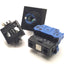 Used Idec HW1F-2P11Q4G Illuminated Selector, 2 NO, Green, 2-Pos, (On/Off) Legend