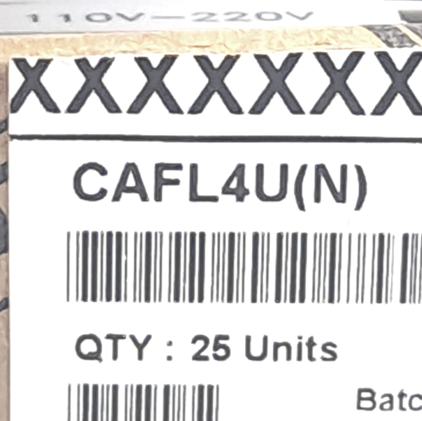 New Lot of 25 Altech CAFL4U(N) Fuse Block, , Ø1/4 x 1in. Fuse, 600V, 16A, 22-10 AWG