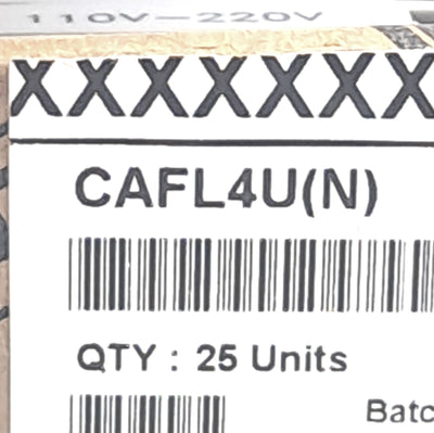 New Lot of 25 Altech CAFL4U(N) Fuse Block, , Ø1/4 x 1in. Fuse, 600V, 16A, 22-10 AWG