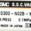 New SMC NASS300-N02B-X202 Pneumatic Slow Start Valve 0.7MPa Max 1/4" NPT W/Bracket