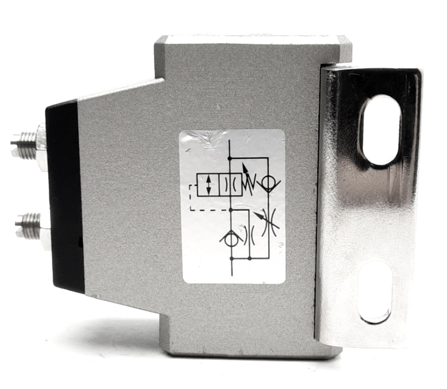 New SMC NASS300-N02B-X202 Pneumatic Slow Start Valve 0.7MPa Max 1/4" NPT W/Bracket
